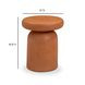 Lydia Orange Outdoor Round Side Table