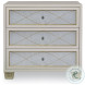 Avery Neutral 3 Drawer Nightstand