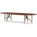 Quentin Brown 134" Extendable Oval Dining Table