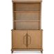 Cyrus Brown 2 Door Credenza and Hutch