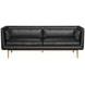 Vitoria Bravo Black 81" Sofa