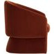Lauryn Meg Rust Upholstered Lounge Chair