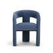 Malone Denim Blue Performance Fabric Upholstered Dining Chair