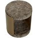 Gardiner Dark Emperador Outdoor Round End Table