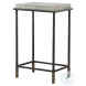 Compositions Cast Glass And Bronze Small Side Table