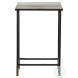 Compositions Cast Glass And Bronze Small Side Table