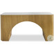 Compositions Honed Volakas Marble And Gold Leaf Console Table