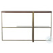 Compositions Black And Satin Brass Occasional Table Set