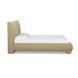 Rayne Honey King Upholstered Panel Bed