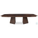 Compositions Walnut 88" Extendable Dining Table