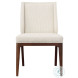 Compositions Off White Side Chair