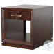 Compositions Honed Volakas Marble And Walnut Occasional Table Set