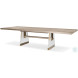 Cadence Sand Cerused 80" Extendable Rectangular Dining Table