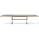 Cadence Sand Cerused 80" Extendable Rectangular Dining Table