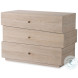 Cadence Sand Cerused 3 Drawer Chest