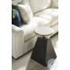 Cadence Carrara Marble And Mocha Accent Table