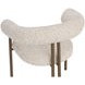 Nova Noah Ecru Performance Fabric Dining Arm Chair