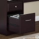 Cabot Espresso Oak Sit To Stand Desk