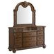 Concerto Black and Brown Upholstered Bedroom Set