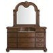 Concerto Black and Brown Upholstered Bedroom Set