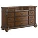 Concerto Black and Brown Upholstered Bedroom Set