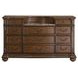 Concerto Black and Brown Upholstered Bedroom Set
