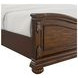 Concerto Black and Brown Queen Upholstered Panel Bed