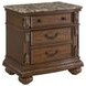 Concerto Black and Brown Upholstered Bedroom Set