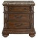 Concerto Black and Brown Upholstered Bedroom Set