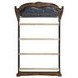 Concerto Black and Brown Queen Upholstered Panel Bed