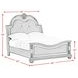 Concerto Black and Brown Queen Upholstered Panel Bed