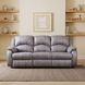 Cagney Nickel 89" Power Reclining Sofa with Power Headrest and USB Charging
