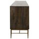 Crossings Rich Coffee Bean 80" TV Stand