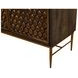 Crossings Rich Coffee Bean 80" TV Stand