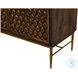 Bridges Rich Coffee Bean 80" TV Stand