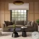 Cali Chocolate Brown Performance Velvet Modular Living Room Set