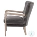 Calvin Natural Gray Club Chair