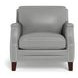 Camden Silver Leather Living Room Set