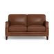 Camden Pecan Leather Living Room Set
