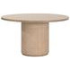 Cannes Brown 54" Round Dining Table