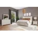 Henrik Ivory Queen Storage Panel Bed