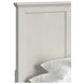 Henrik Ivory King Panel Bed