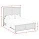 Henrik Ivory Full Panel Bed