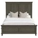 Henrik Gray Full Panel Bed