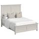 Henrik Ivory Full Panel Bed