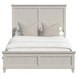 Henrik Ivory Full Panel Bed