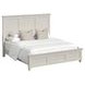Henrik Ivory King Panel Bed
