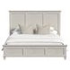 Henrik Ivory King Panel Bed