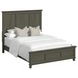 Henrik Gray Queen Panel Bed