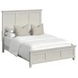 Henrik Ivory Queen Panel Bed